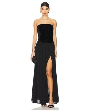 Tularosa Abendkleid Taylor - Schwarz