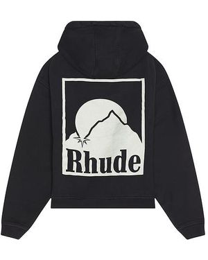 Rhude パーカー - ブラック