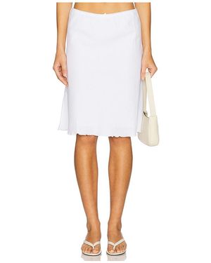 GUIZIO Paloma Skirt - White
