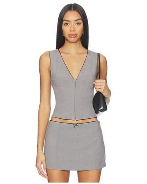 Nia Anouk Top - Gray