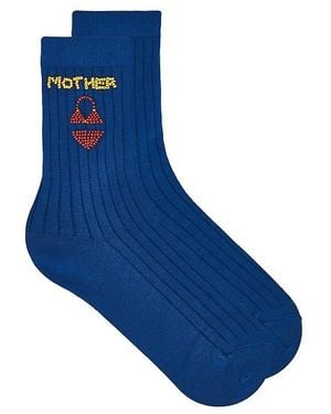 Mother The Half Step Socks - Blue