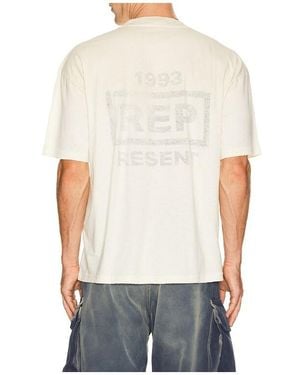 Represent Reverse Resent Tee - White