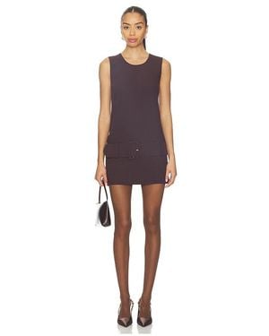 Amanda Uprichard Alistair Romper - Brown