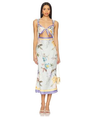 Self-Portrait Dress ミディ丈ドレス - ホワイト