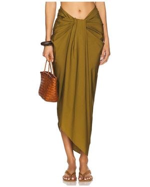A.L.C. Falda Rhodes En Color Verde Talla (También En 6)