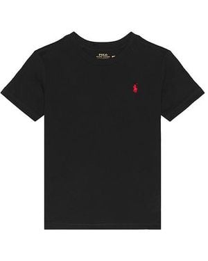 Polo Ralph Lauren Shirtkleider Jersey - Schwarz