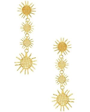 Emma Pills X Leslie Amon Aftersun Earrings - Metallic