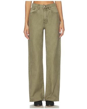 Denimist Pierna Ancha Teri En Color Verde Oliva Talla (También En 27, 30, 31, 32)