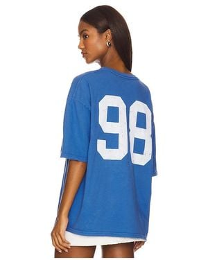 Junk Food Good Sport Oversized Tee - Blue