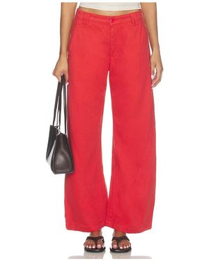 Lioness Sideline Jeans En Color Rojo Talla (También En S, Xxs, Xs)