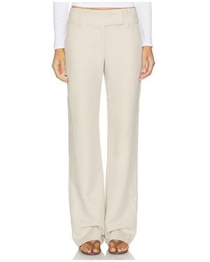 Enza Costa Twill Minimal Trouser - White