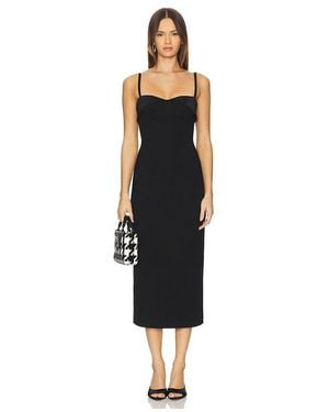 MAJORELLE Shea Midi Dress - Black