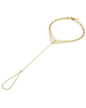 Casa Clara Reese Hand Chain - White
