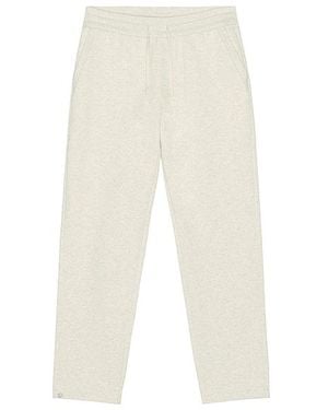 Barefoot Dreams Fleece Track Pant - White