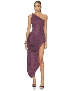 Maygel Coronel Getsemani Dress - Purple