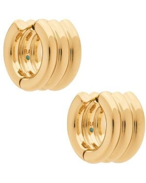 Roxanne Assoulin Ohrringe Triple Tube - Mettallic