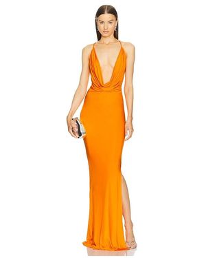 Michael Costello X Revolve Raquel Gown - Orange