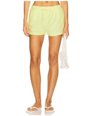 Beach Riot Kiara ショートパンツ - イエロー