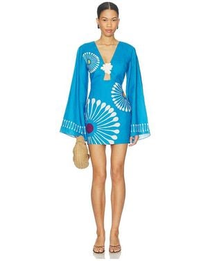 Cala De La Cruz Kleid Vera Dress - Blau
