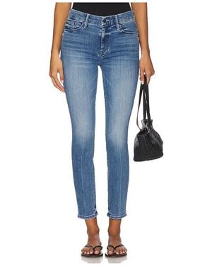 Mother The Looker Ankle Jeans - Blue