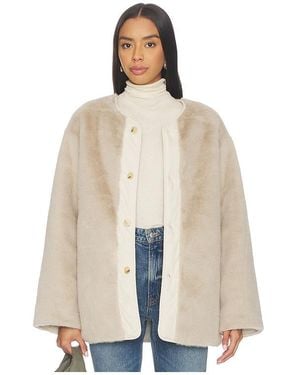 Sanctuary Reversible Fur Liner - Natural