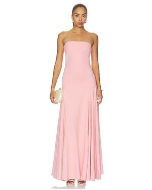 Susana Monaco Gathered Waist Tube Dress - Pink