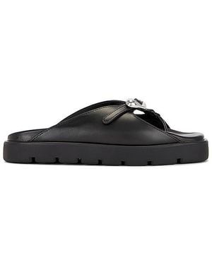 Alexander Wang Dome プラットフォームサンダル - ブラック