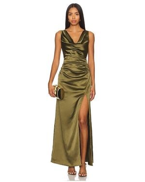 Line & Dot Melissa Dress - Green