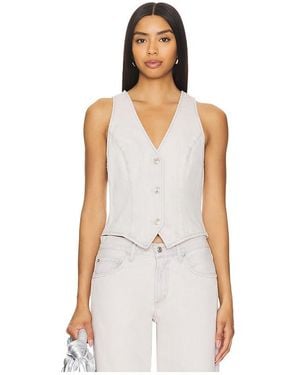 Agolde Heller Vest - White