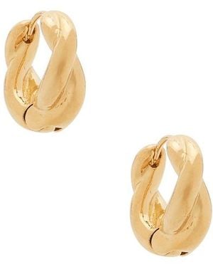 Shashi Houghton Huggies Earrings - Metallic