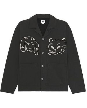 Obey Jacke - Schwarz