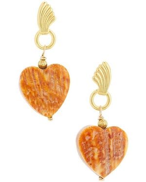 Brinker & Eliza Clementine Earrings - White