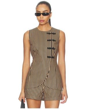 Simon Miller Mavis Linen Top - Natural