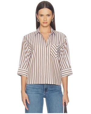Rag & Bone CHEMISE LUCIA en Brown - Multicolore