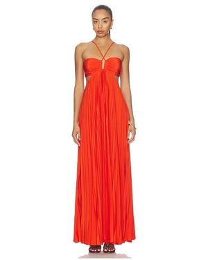 A.L.C. Vestido Moira En Color Naranja Talla (También En 2, 4, 6, 8, 10) - Rojo