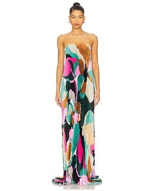 L'idée Tie Gown - White