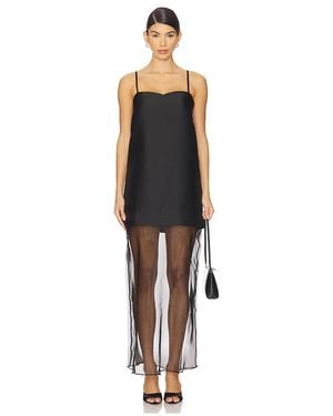 Line & Dot Isabeau Maxi Dress - Black