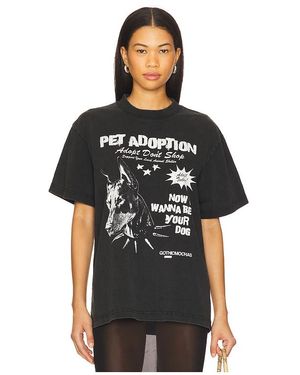 Gothicmochas Camiseta En Color Negro Talla (También En S)