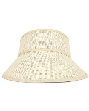 Brixton Newport Straw Visor - Natural