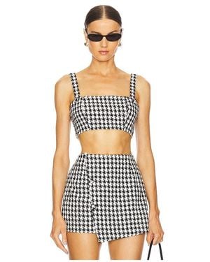 SNDY'S X Revolve Tweed Top - White