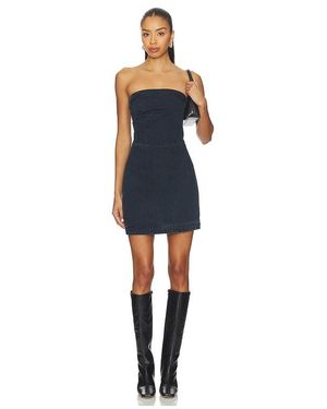 SNDY'S Nomi Denim Mini Dress - Blau