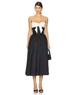 For Love & Lemons Kleid Emalie - Schwarz