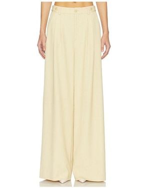 Gestuz Stacy Mid Waist Pants - Natural