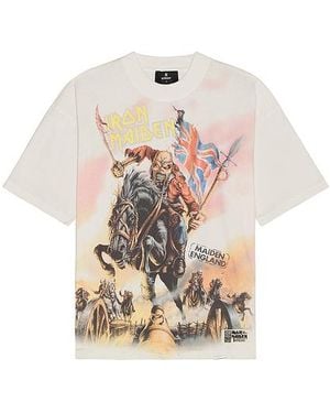 Represent X Iron Maiden Steed Tee - Weiß