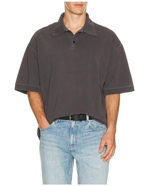 Agolde Curren Polo En Color Gris Talla (También En S, M, Xl/1X)