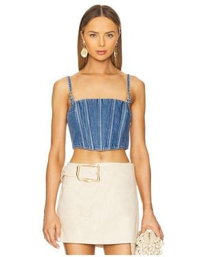 Cult Gaia Lauren Top - Blue