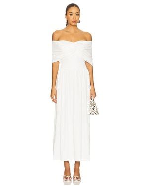 SNDY'S Madrid Maxi Dress - White