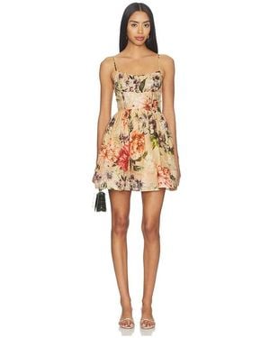 Cara Cara Vestido Alba Mini En Color Durazno Talla (También En 4, 10, 12) - Neutro