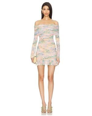 AFRM Vestido Con Un Hombro Descubierto Fay En ,Blush Talla (También En Xl) - Blanco
