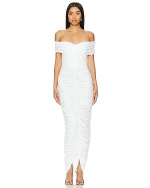MAJORELLE Vestido Largo Sigourney En Color Blanco Talla (También En Xxs, Xs, S)